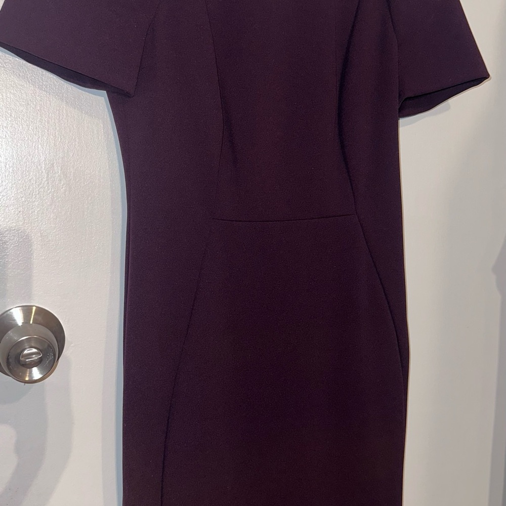 Calvin Klein Deep Purple Mini Dress